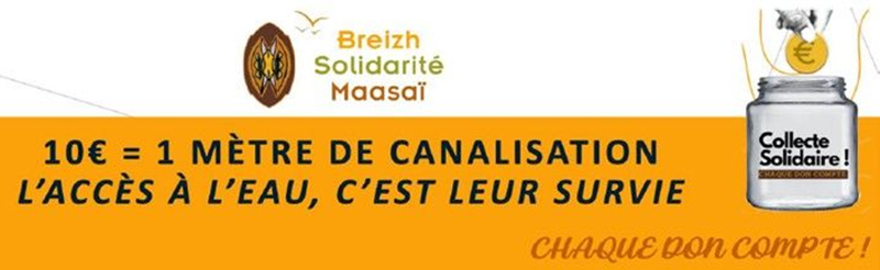 Appel aux dons de Breizh Solidarité Maasaï