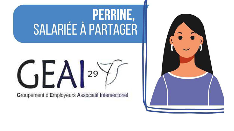 Perrine, salariée à partager Perrine, salariée à partager