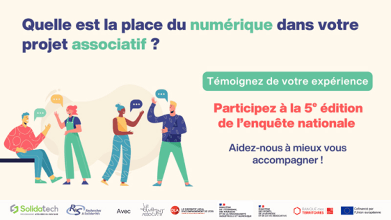Enquête : La place du numérique dans le projet associatif