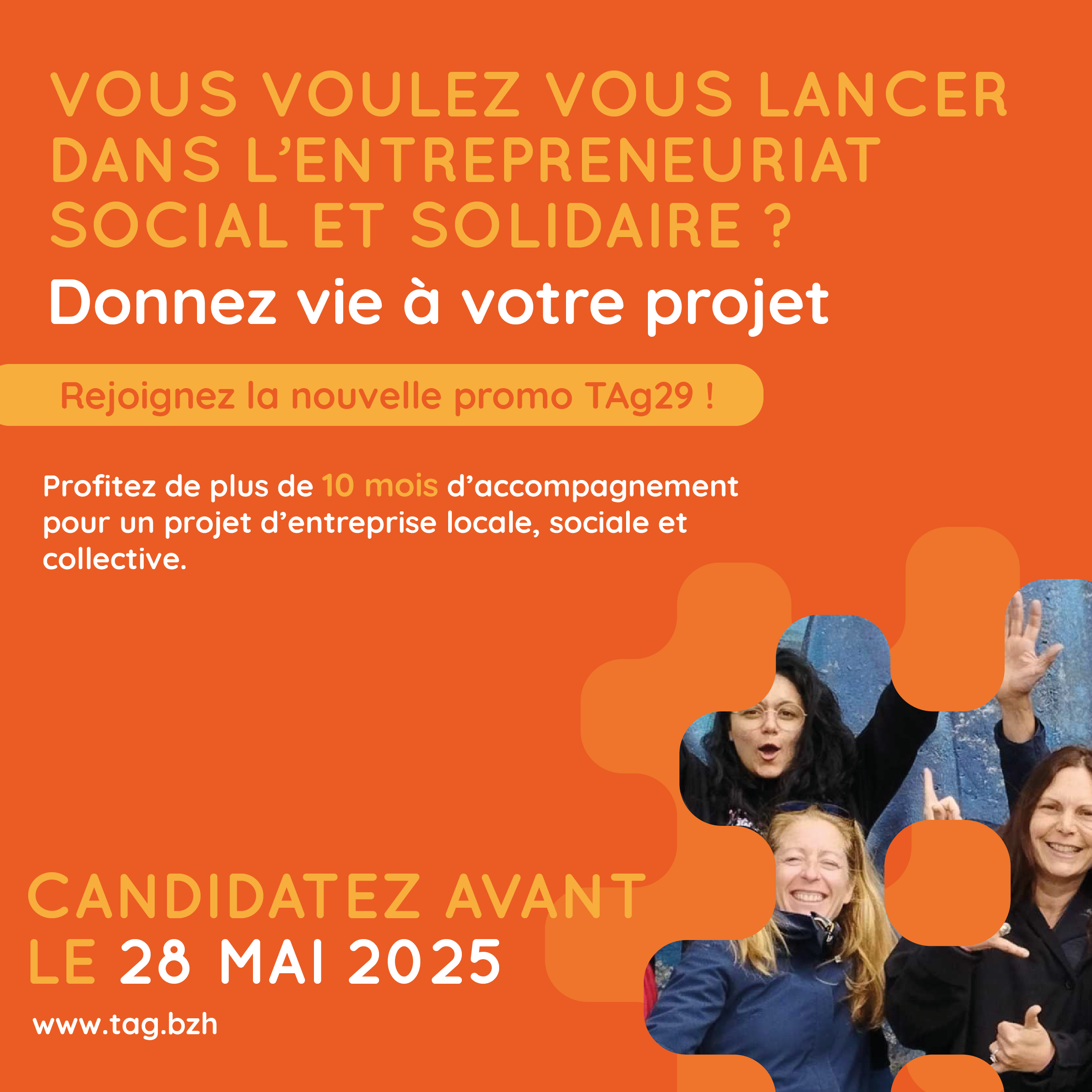 Appel à candidature Incubateur TAg29 Appel à candidature Incubateur TAg29